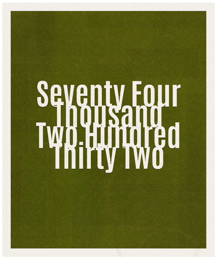 Count #74232