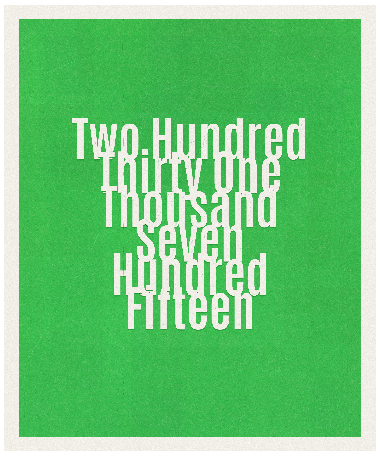 Count #231715