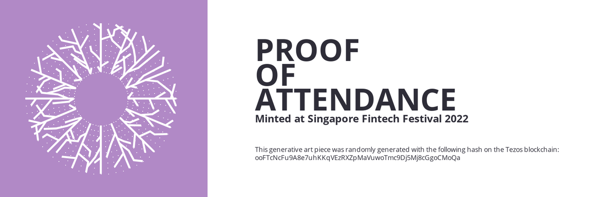 SFF2022 Proof of Attendance Token #1350