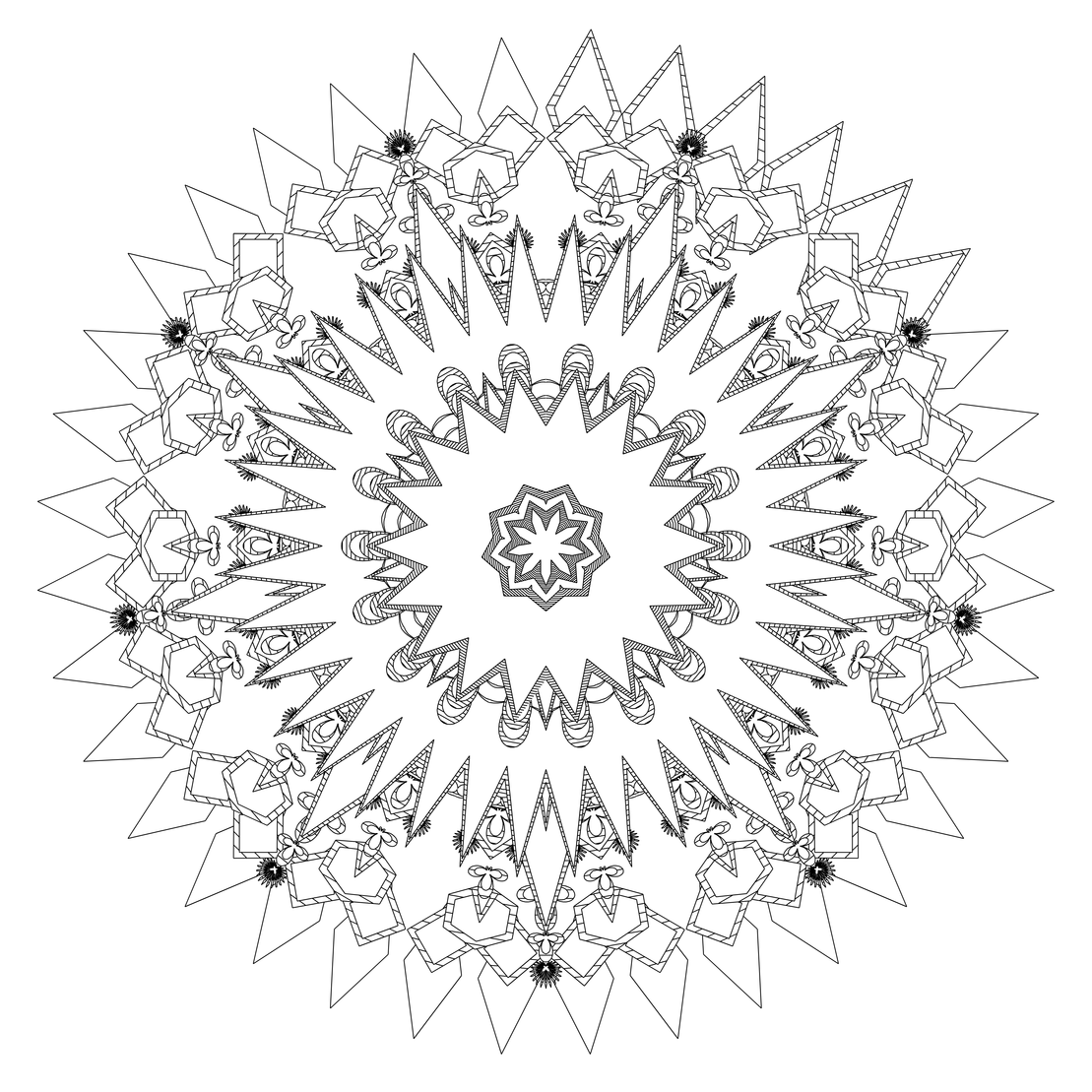 LL21 Mandala #13