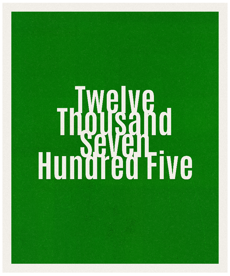 Count #12705