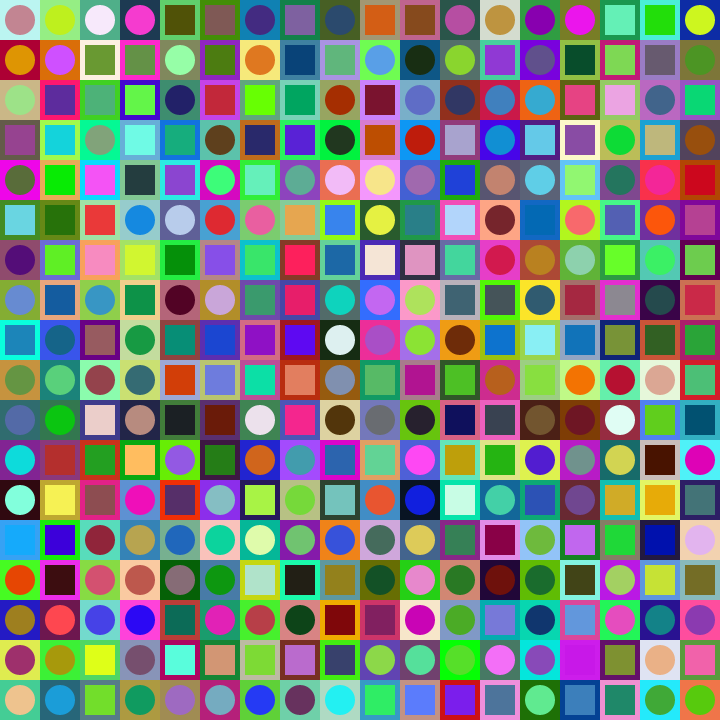 Square Dot Composition #189