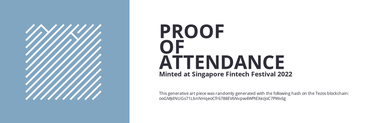 SFF2022 Proof of Attendance Token #919