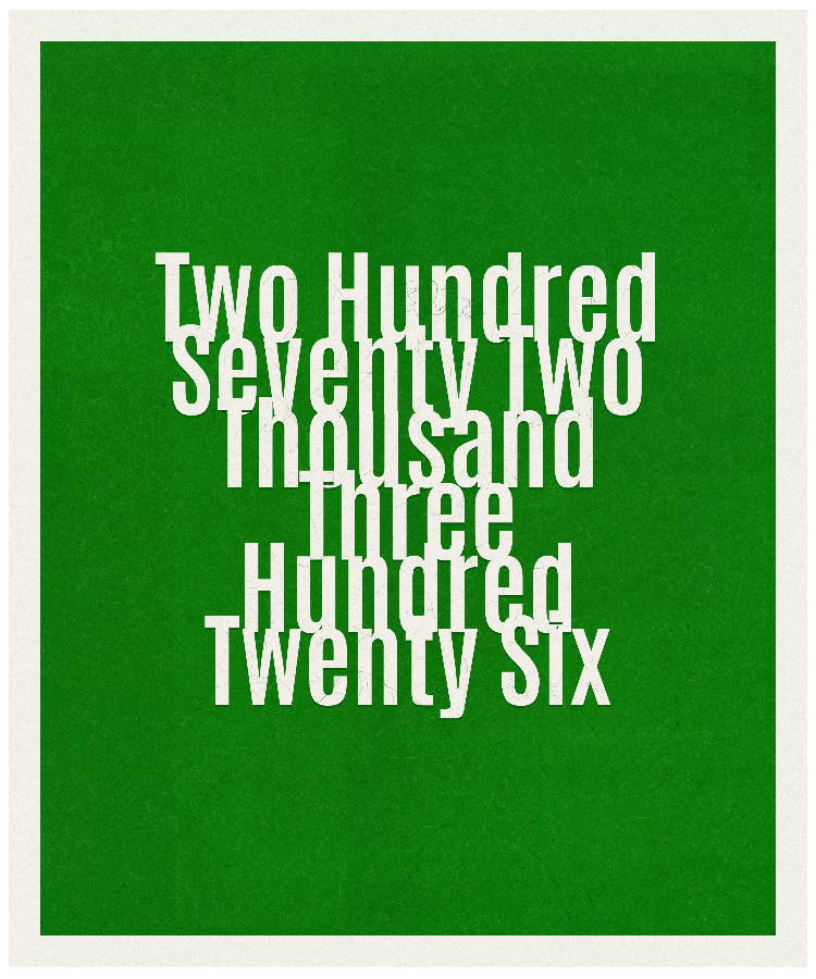 Count #272326