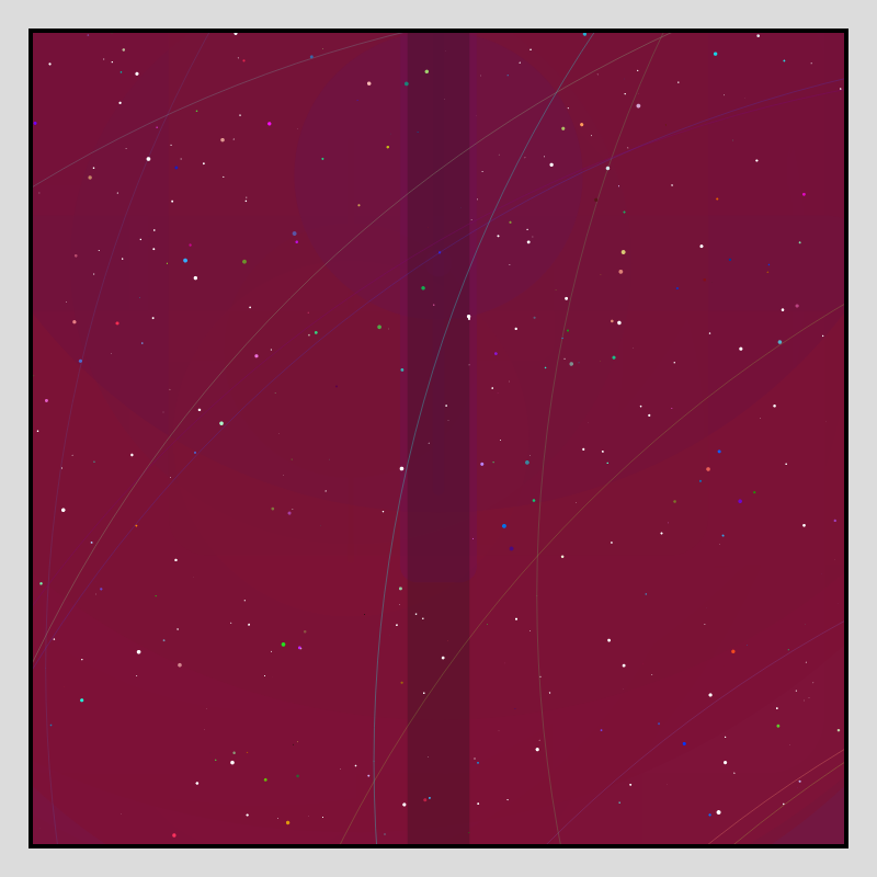 Color Field Starry B #128
