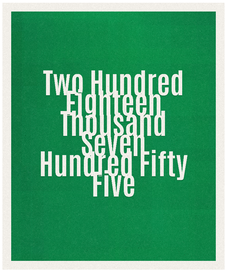 Count #218755