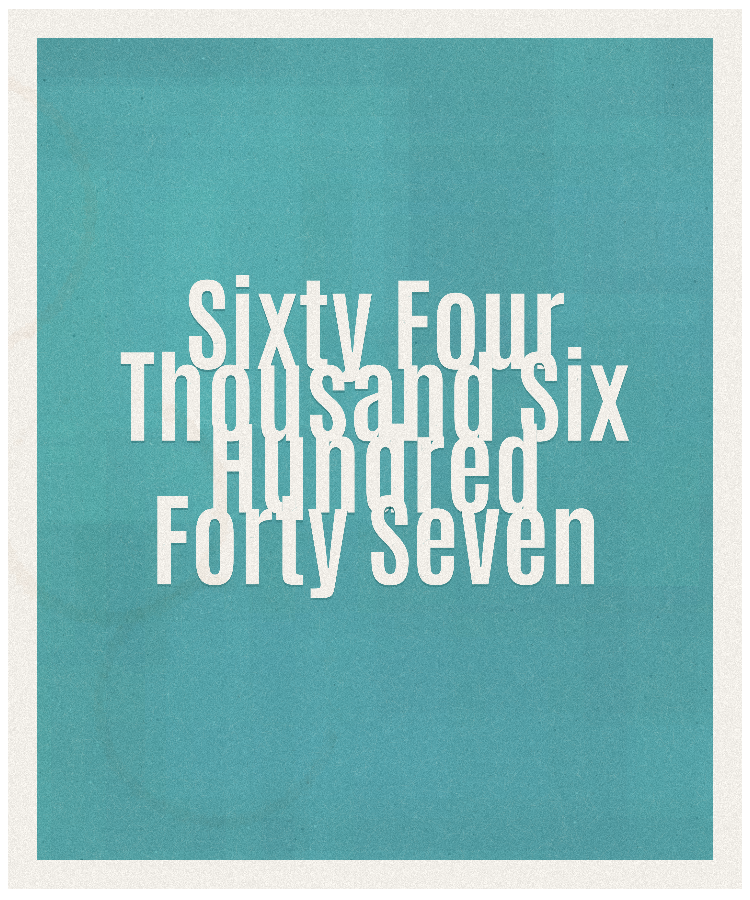 Count #64647
