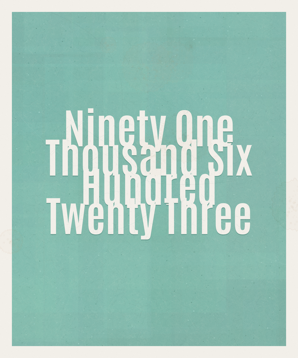 Count #91623