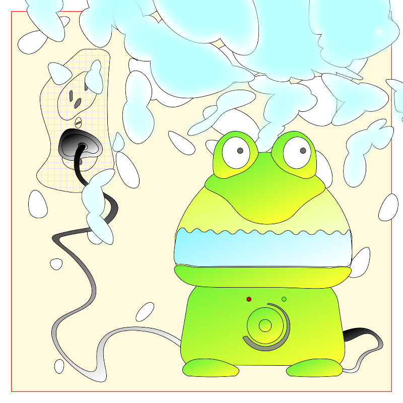 Frog Humidifier #90