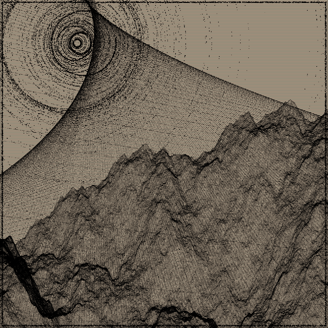 Surreal classic generative landscape #4