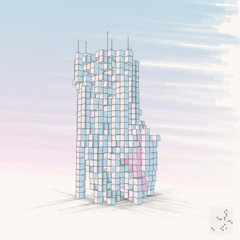 Cellular Skyscrapers #130