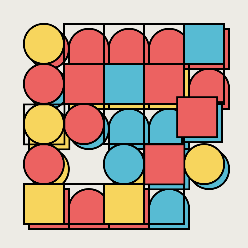 Zürich Stations Grid III #69