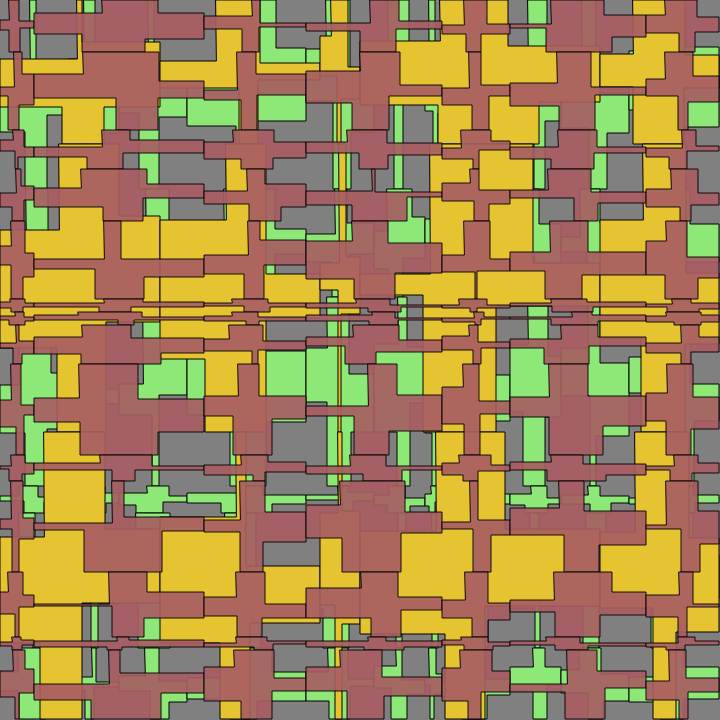 Chopped Square Tessellation #14