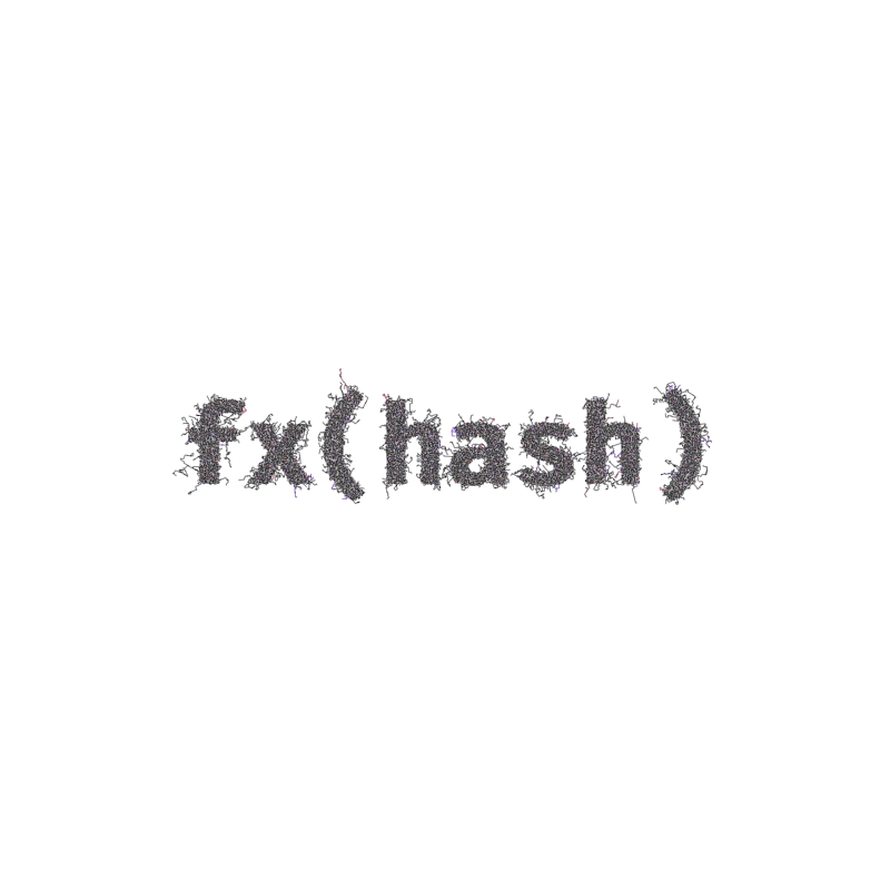 FXHASH Generative Logo #137