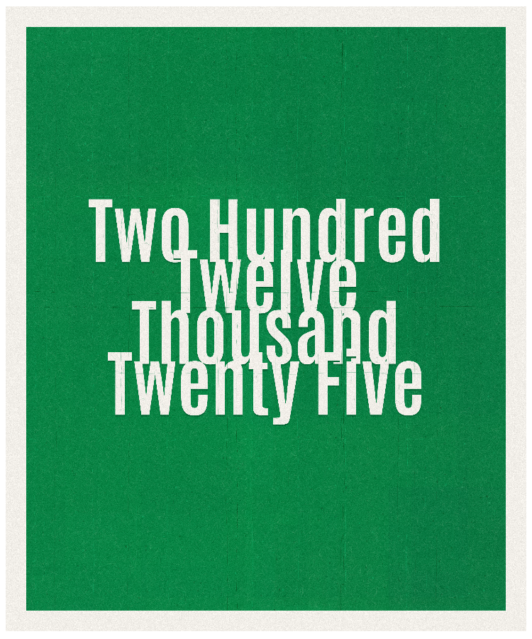 Count #212025