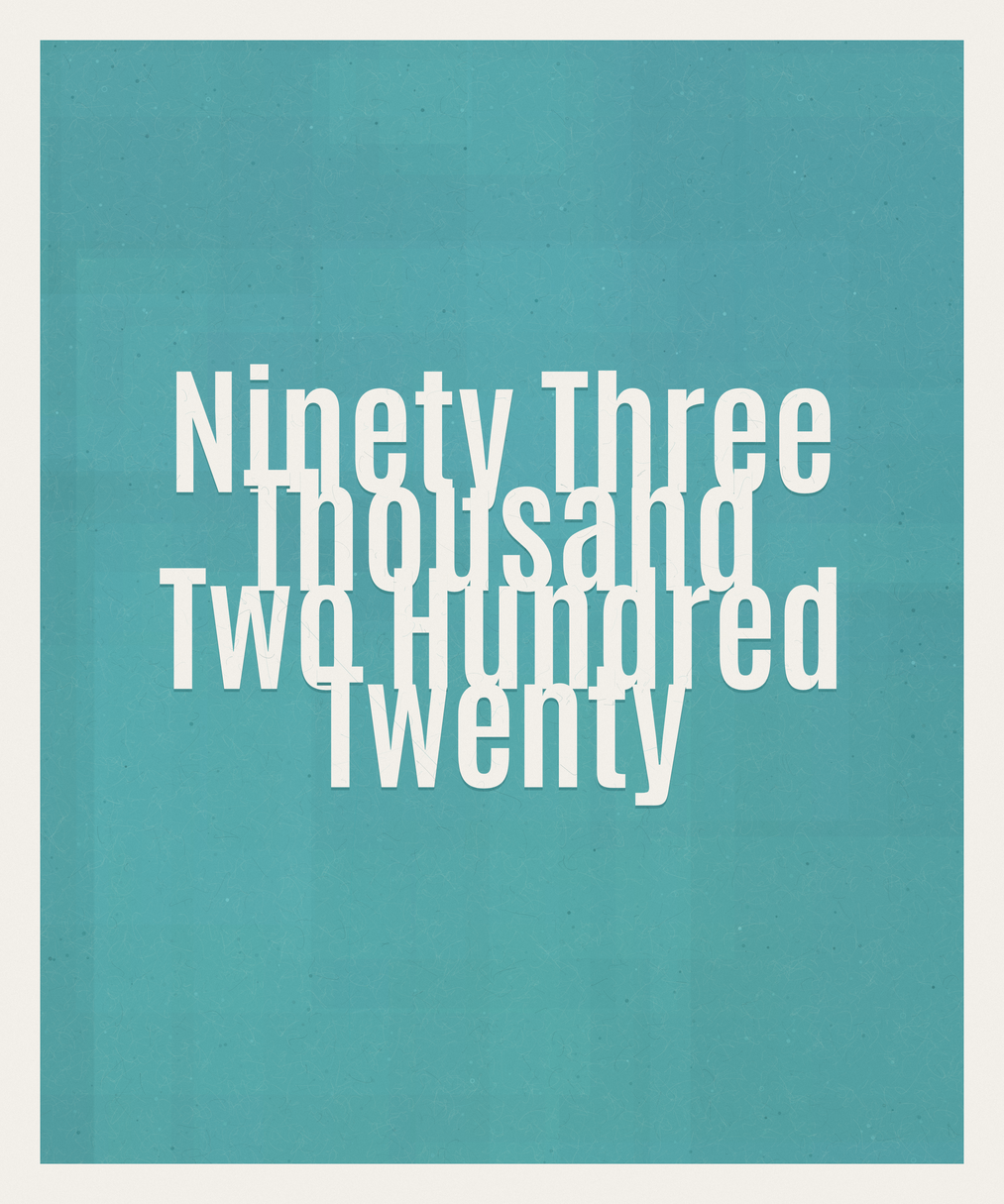 Count #93220