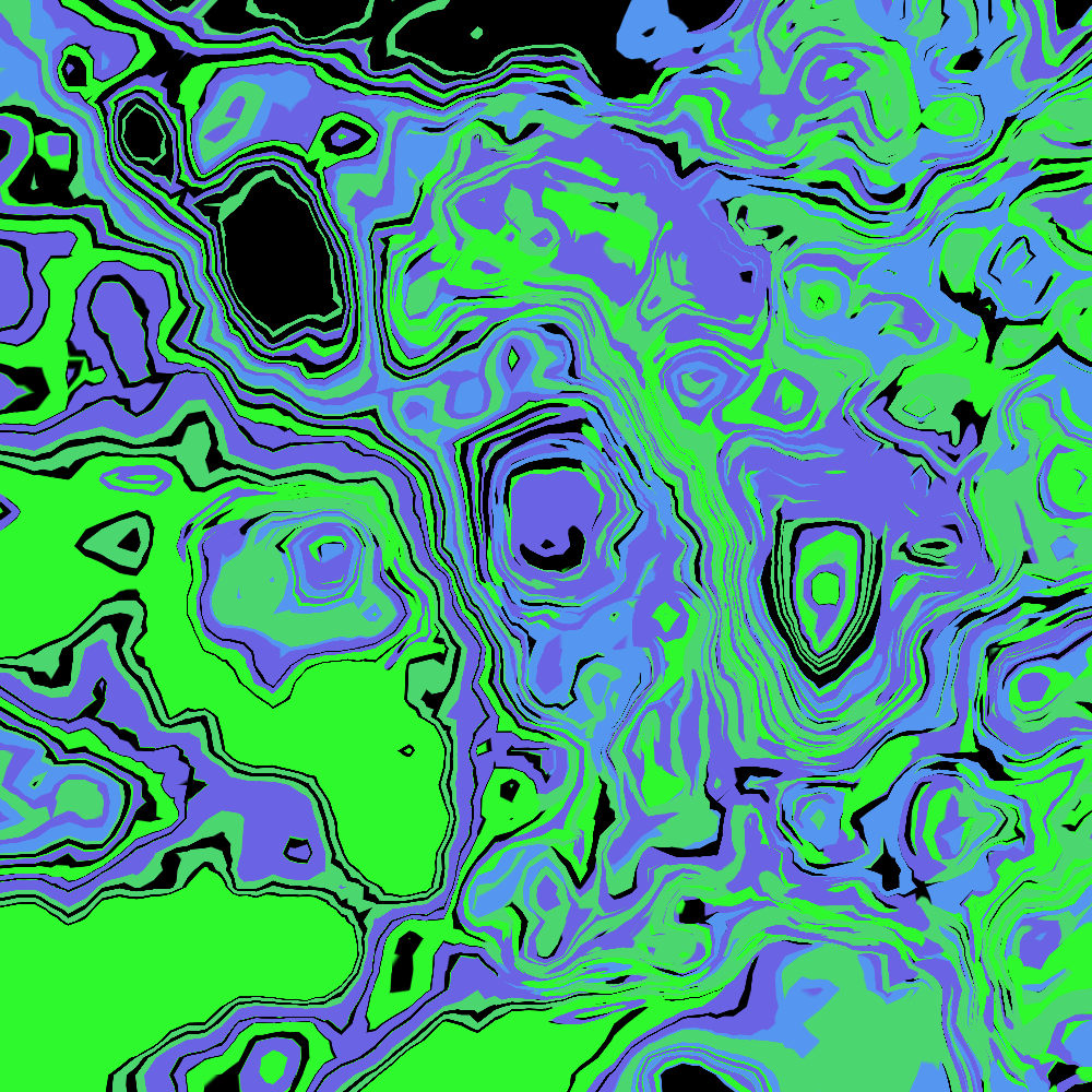 Dark Digital Marble #16