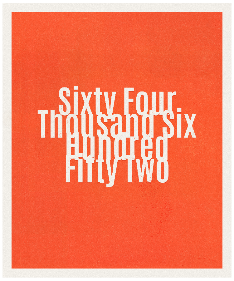 Count #64652