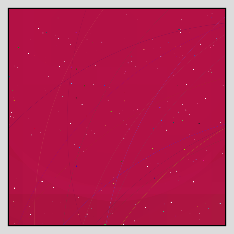 Color Field Starry B #156