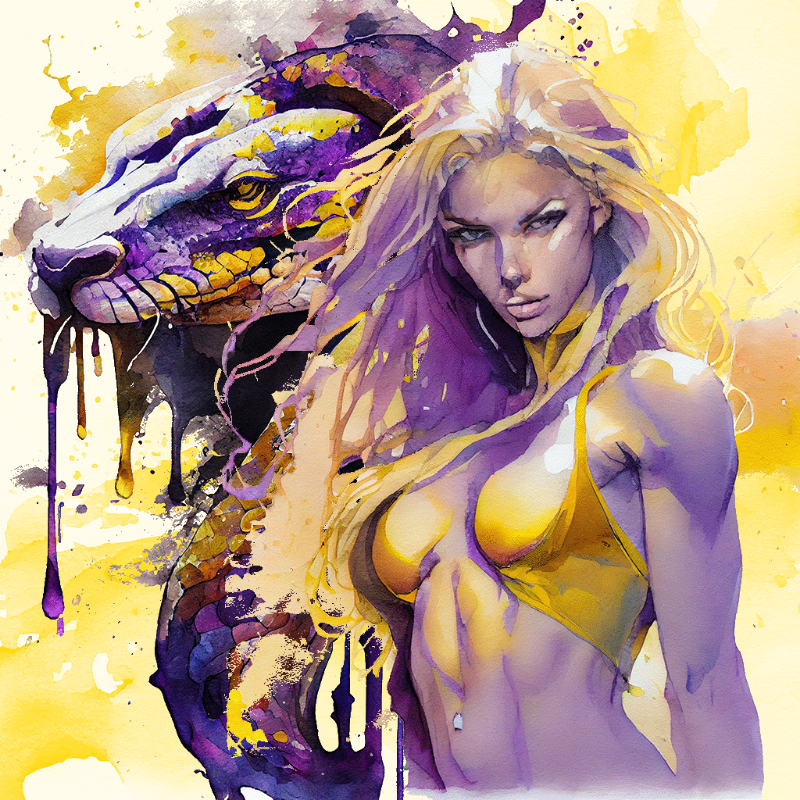 Artemis and Snake #1