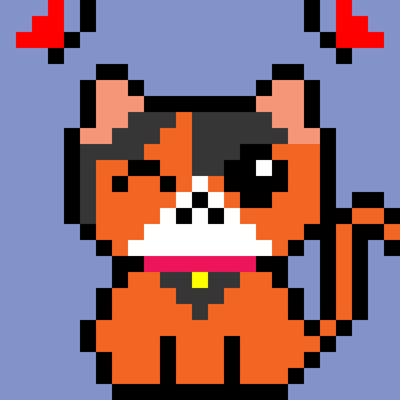 pixel cat