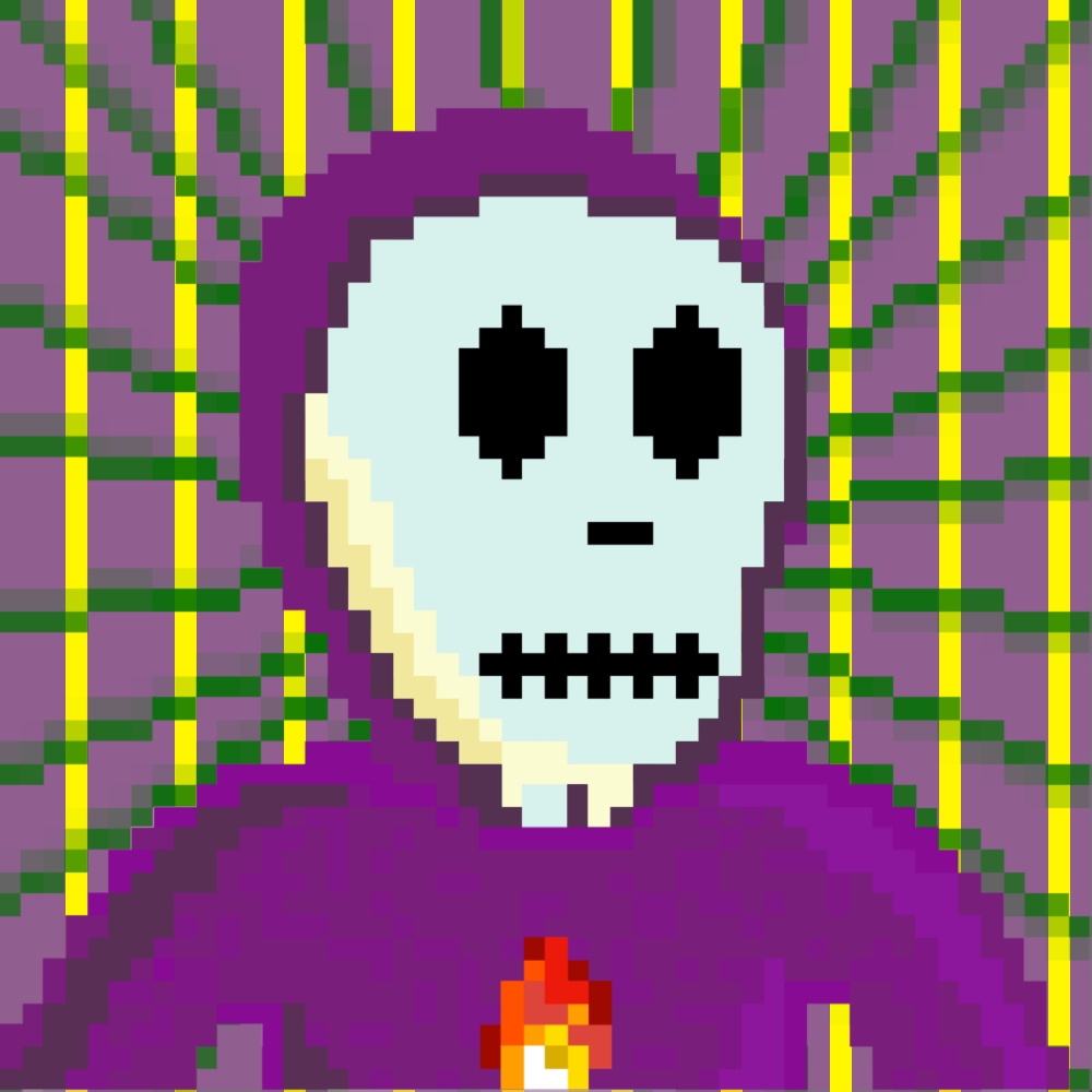 PIXEL SKULLETTI 1 #151