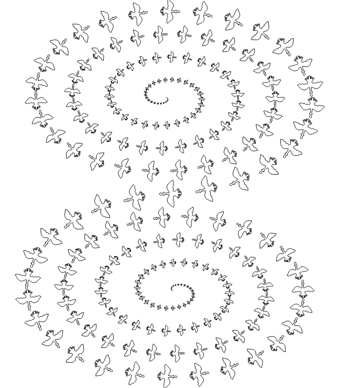 Creature Spirals #24