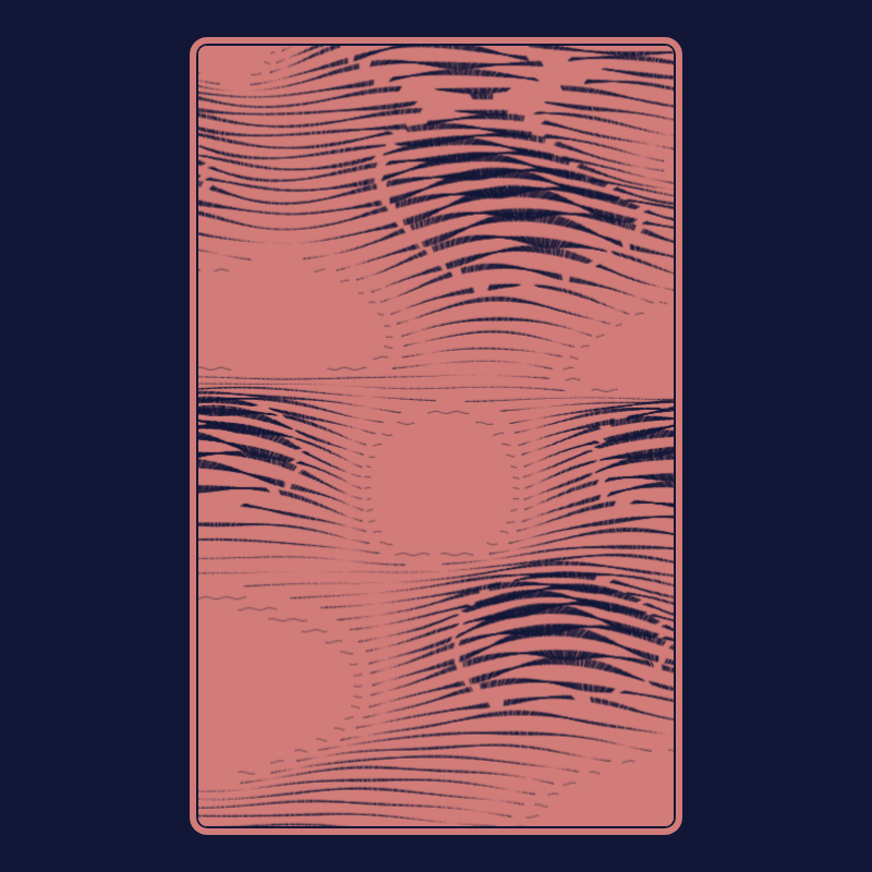 Topographic Playing Card #64