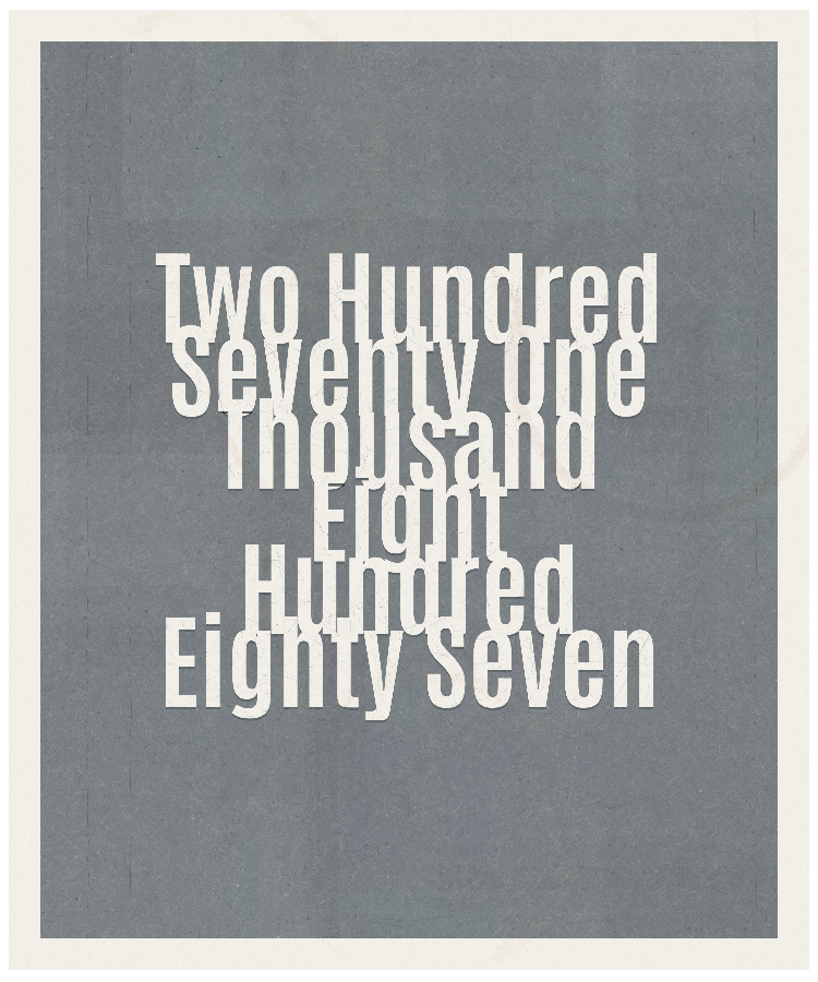 Count #271887