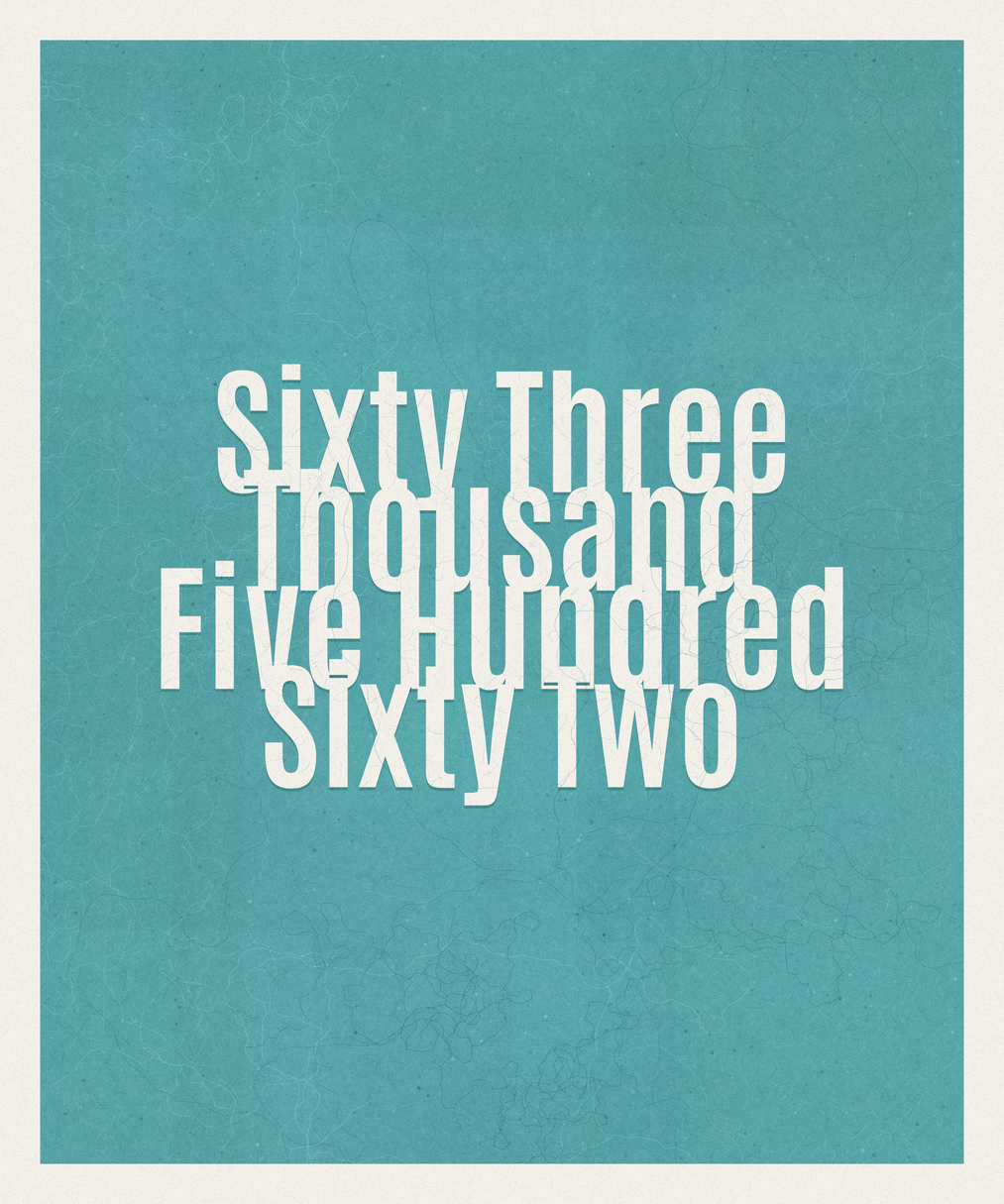 Count #63562
