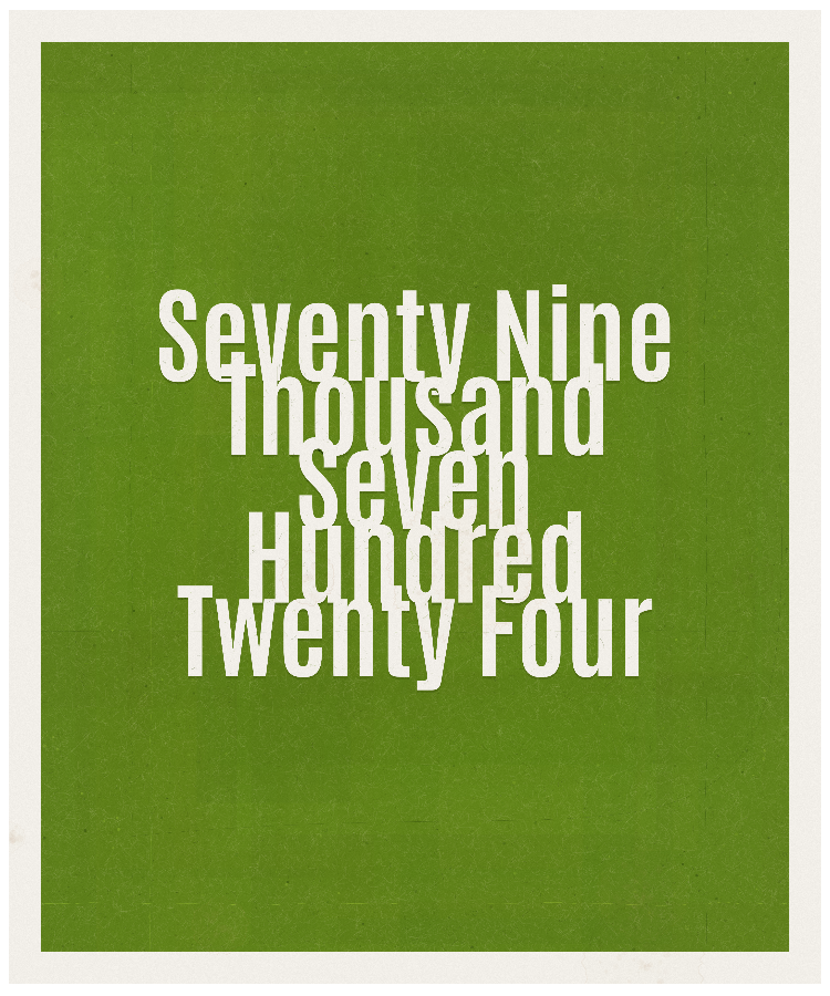 Count #79724