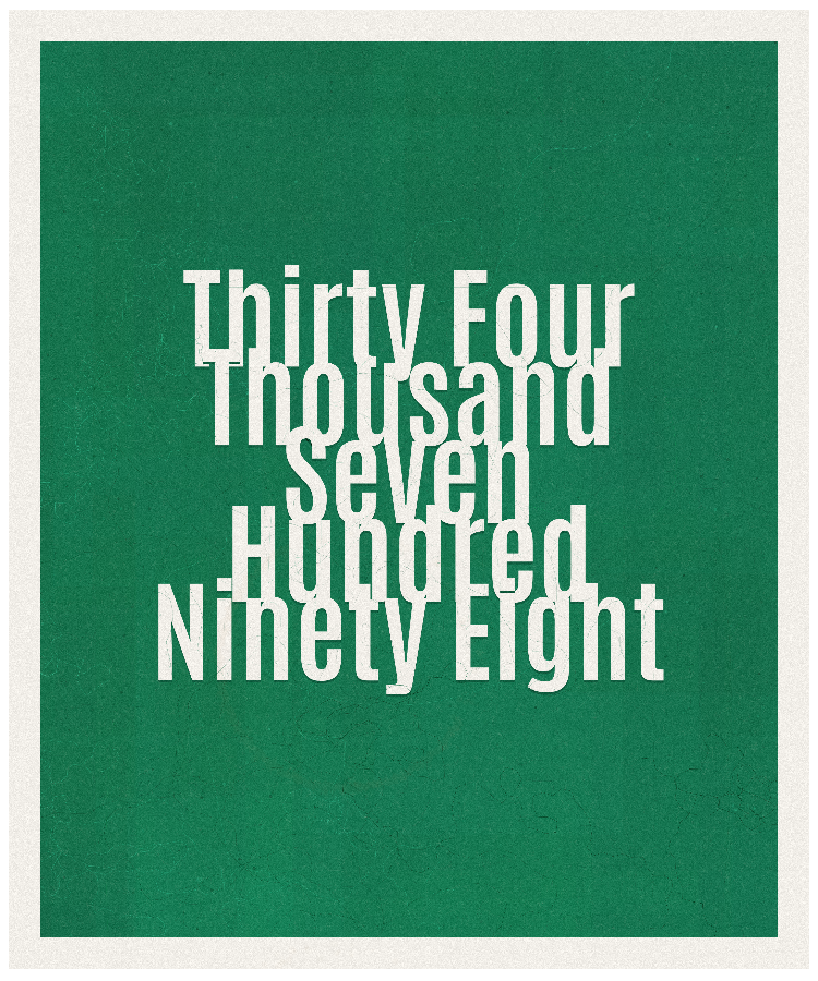 Count #34798