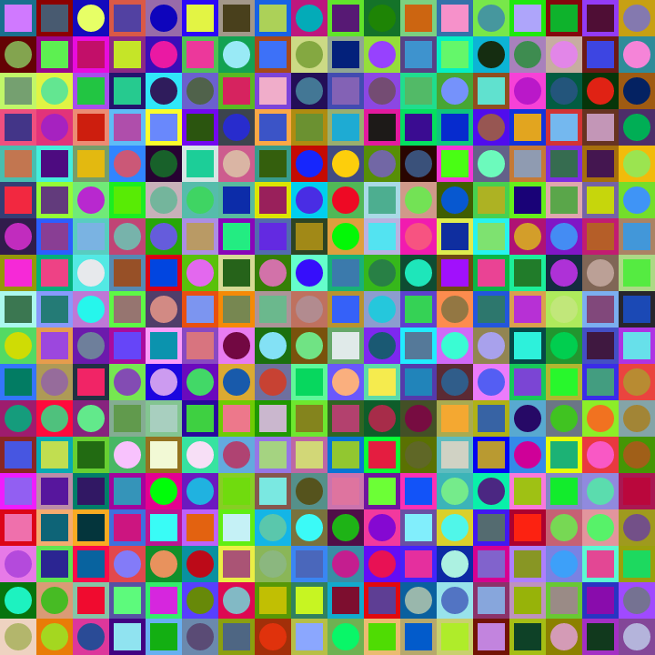 Square Dot Composition #232