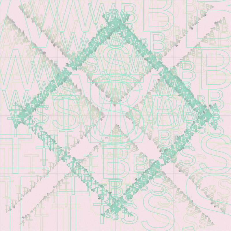 WTBS Logo with Fractals #237