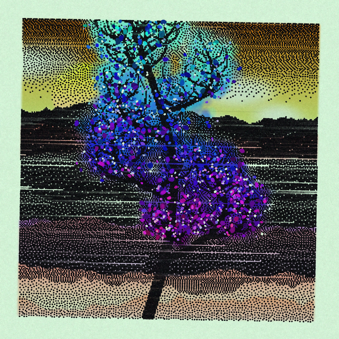 Dithered Branches #45