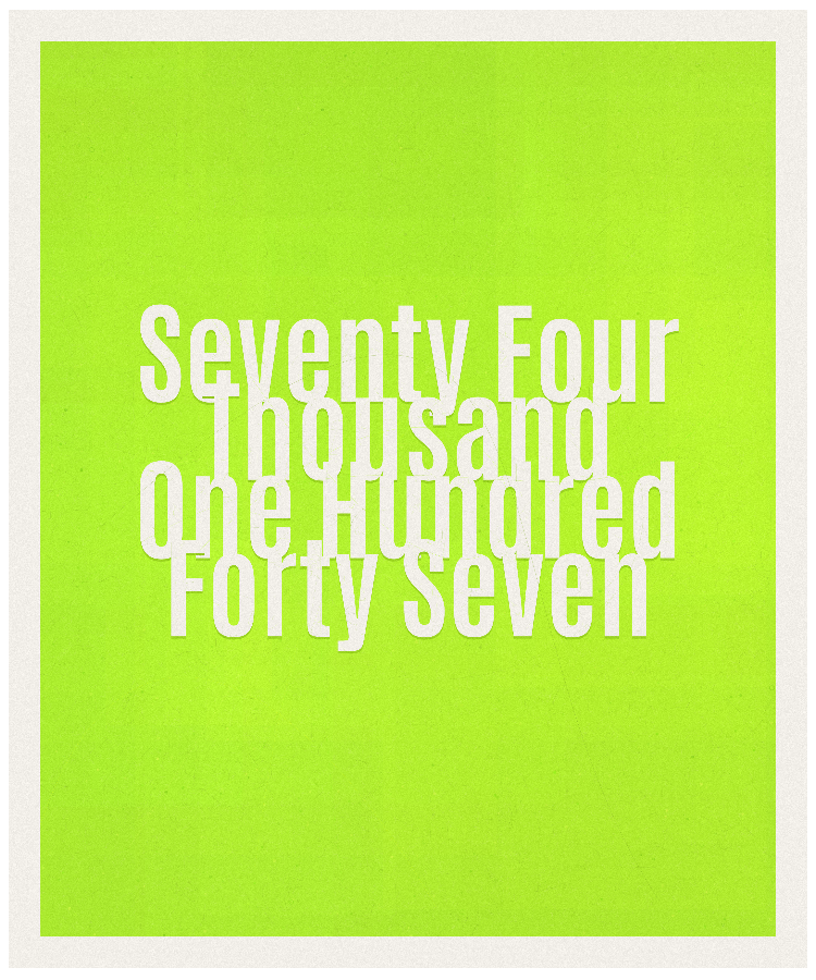 Count #74147