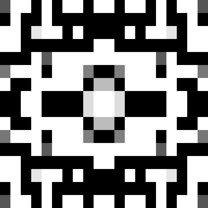 QR Glyphs Invaders #36