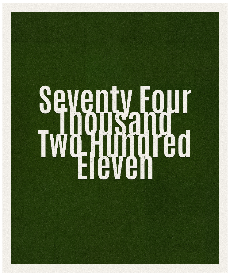 Count #74211