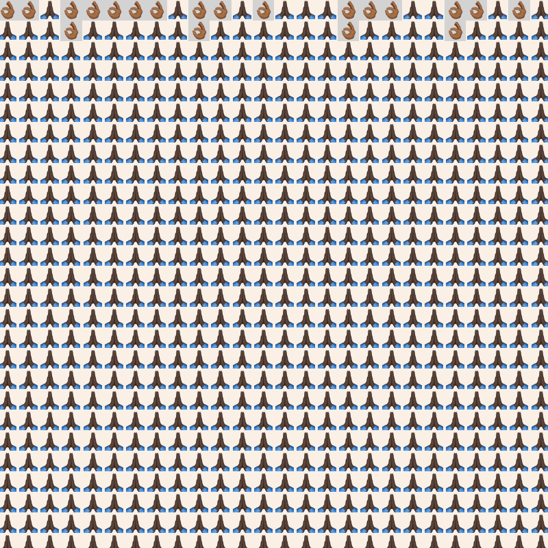 Elementary Cellular Emoji Automata #650