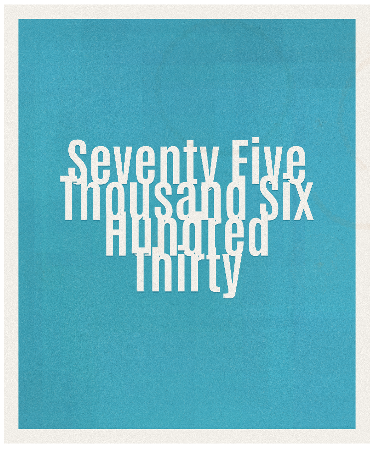 Count #75630