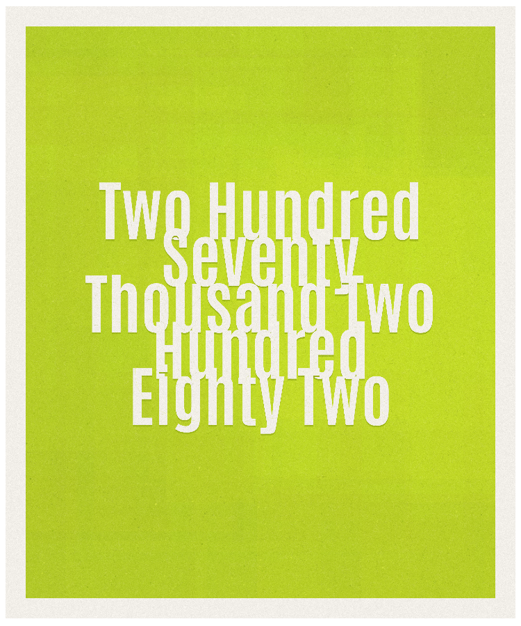 Count #270282