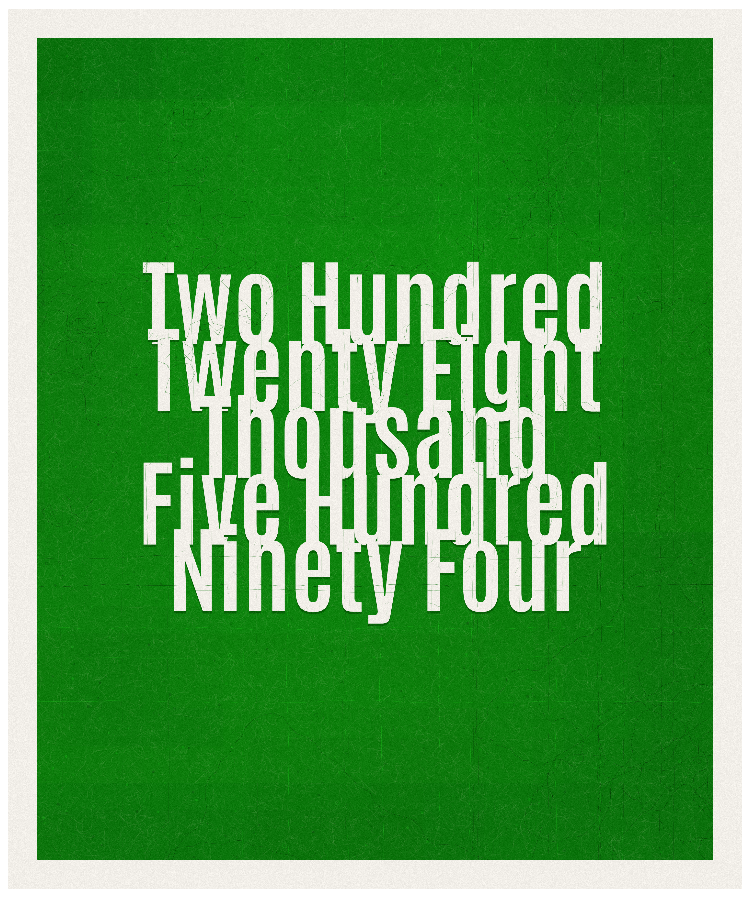 Count #228594