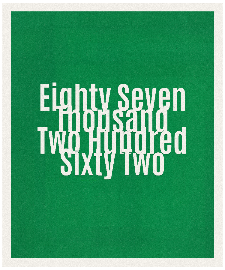 Count #87262