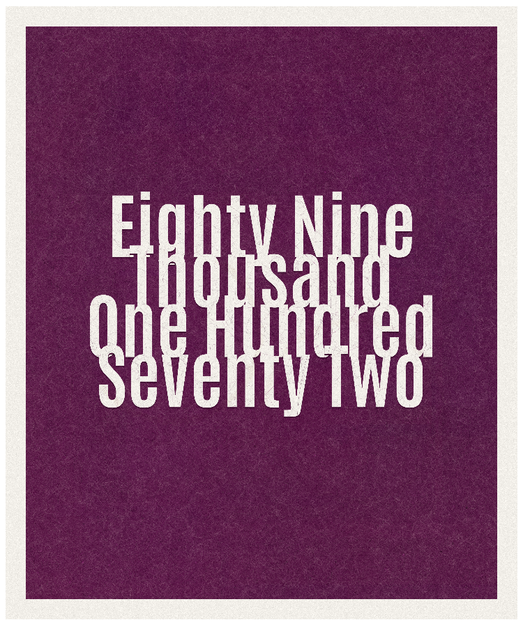 Count #89172