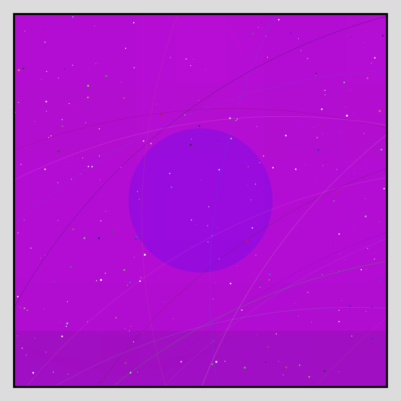 Color Field Starry B #103