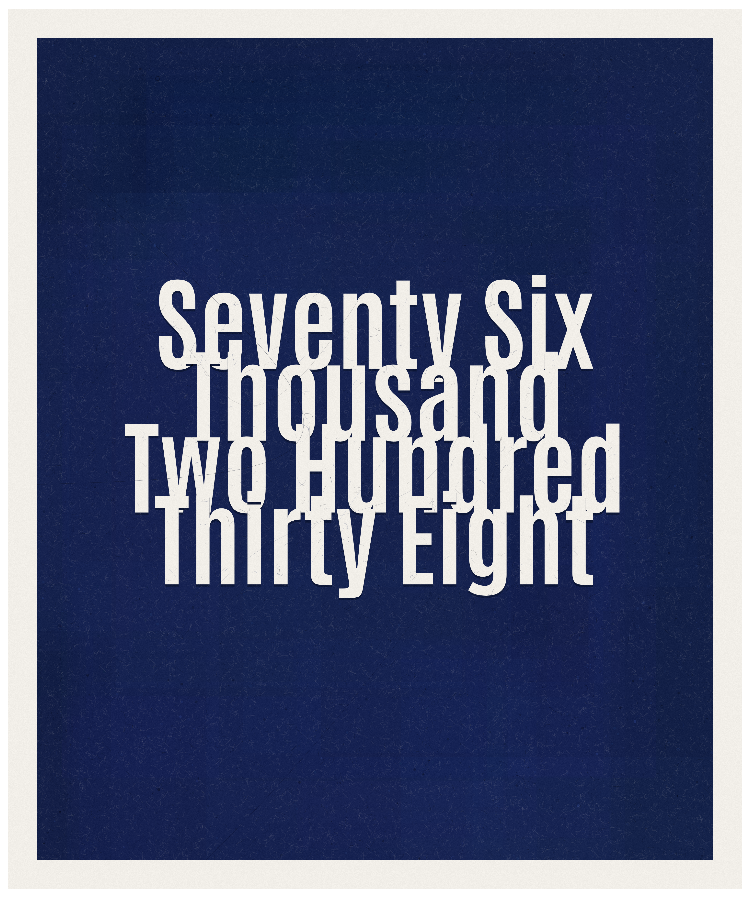 Count #76238