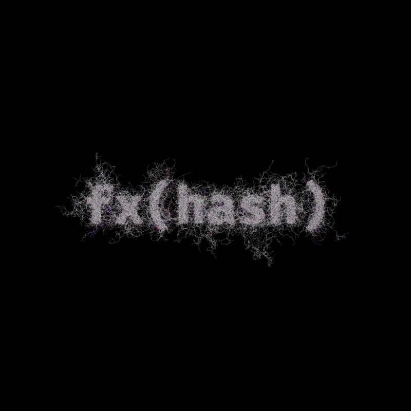 FXHASH Generative Logo #728