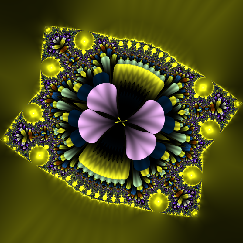 Fractal Flower #137