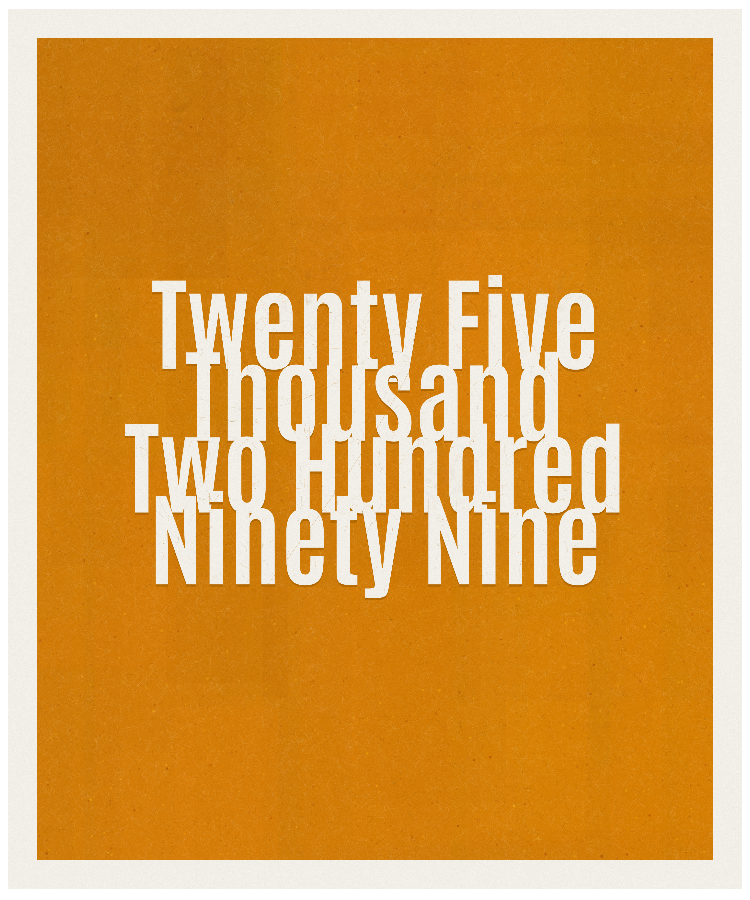 Count #25299