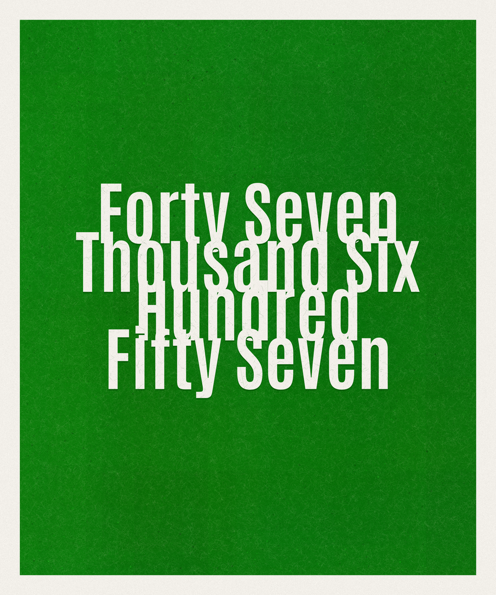 Count #47657